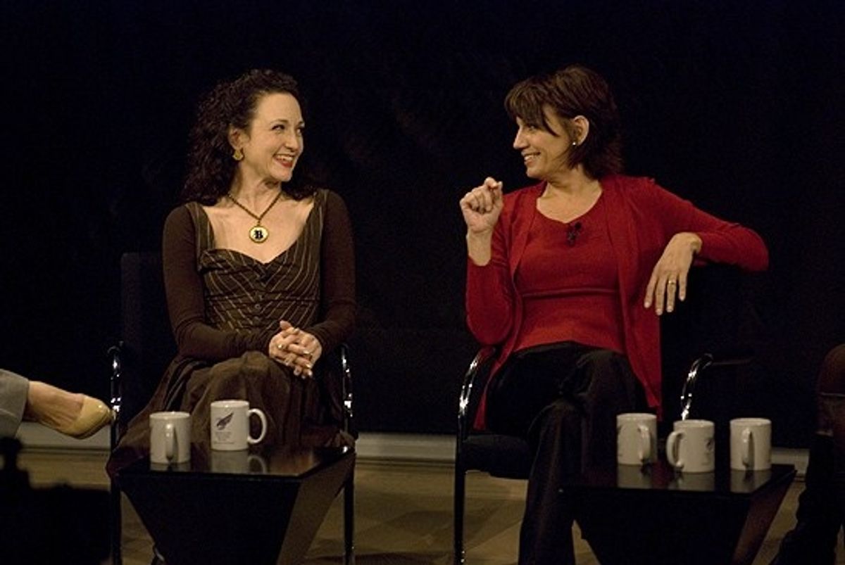 Bebe Neuwirth and Beth Leavel at 