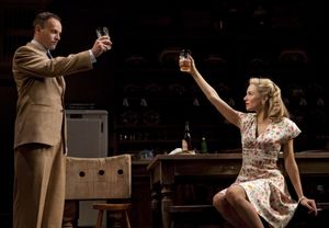 Jonny Lee Miller and Sienna Miller @ BroadwayWorld Jonny Lee Miller and Sienna Miller Photo