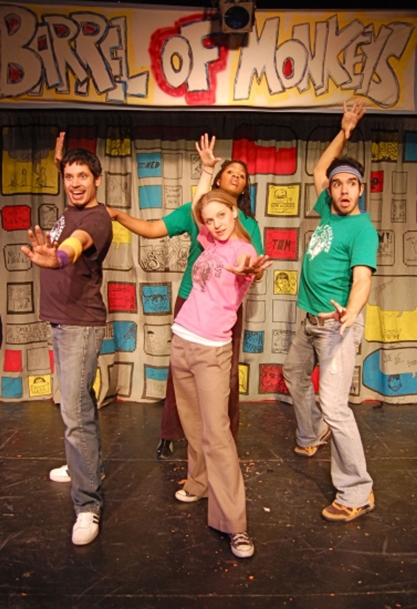 Photo Flash: Barrel of Monkey's BOM  Image