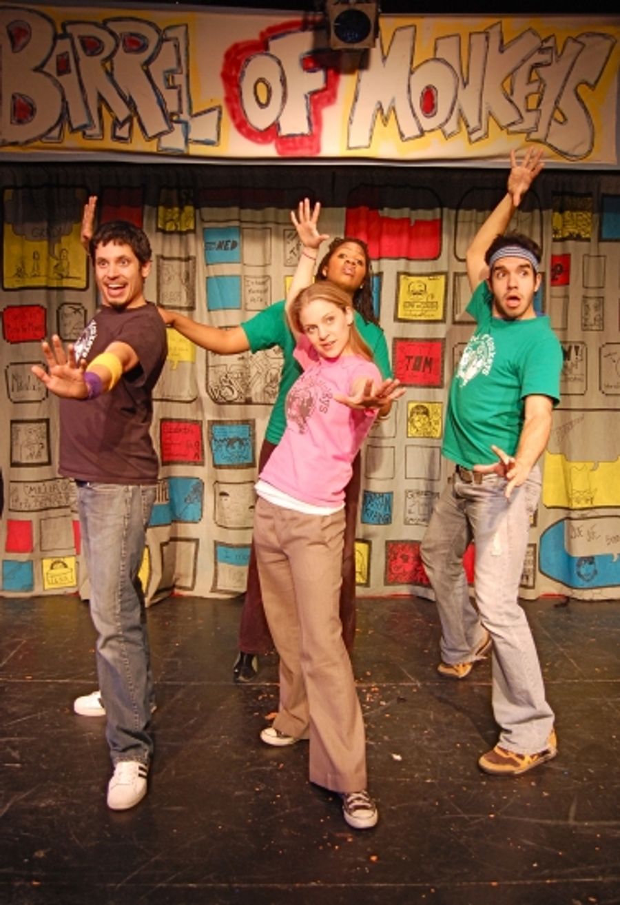 Photo Flash: Barrel of Monkey's BOM Image