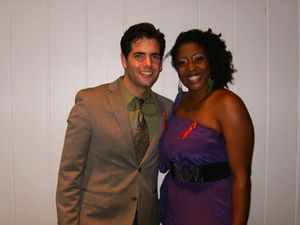 Ryan Reilly and Cessalee Martinez Photo