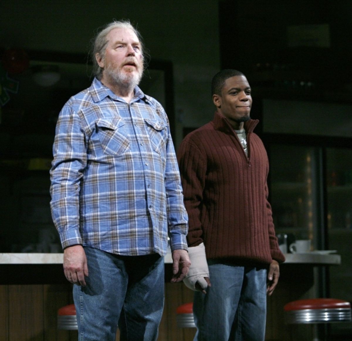 Michael McKean and Jon Michael Hill at 