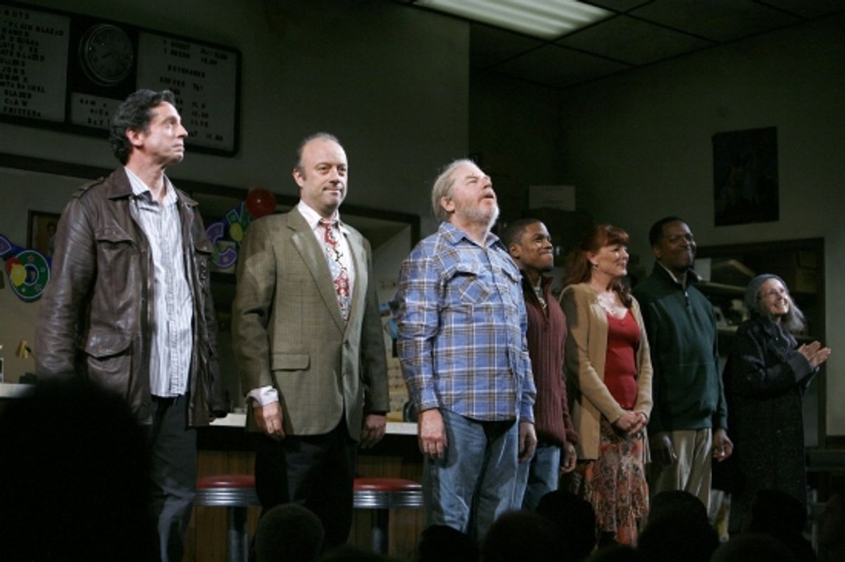 Robert Maffia, Yasen Peyankov, Michael McKean, Jon Michael Hill, Kate Buddeke, James Vincent Meredith and Jane Alderman at 