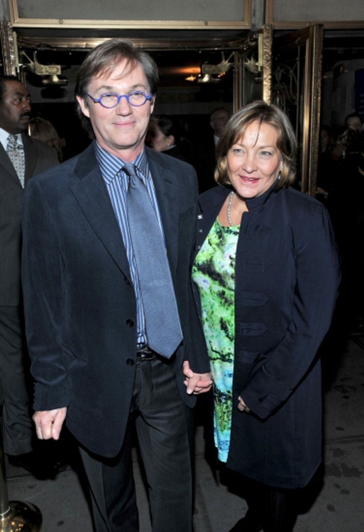 Richard Thomas and Georgiana Bischoff  at 