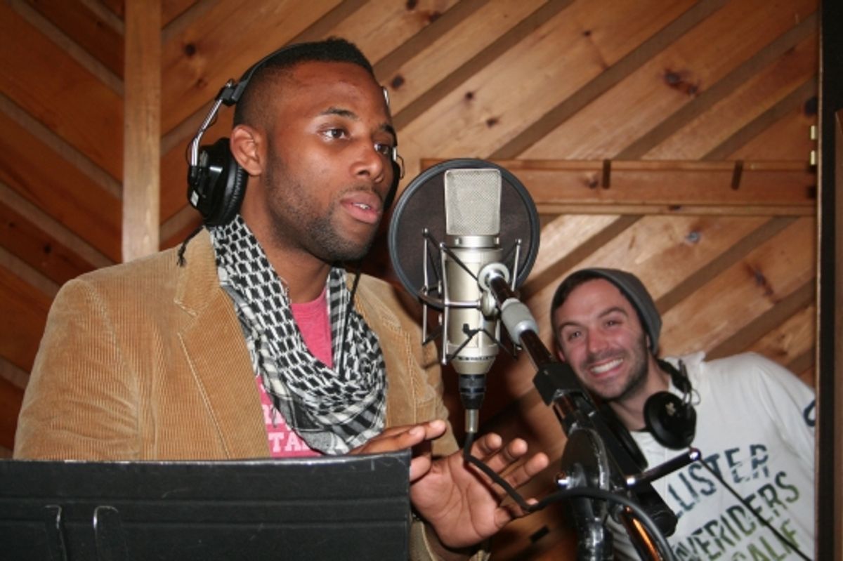 Maurice Murphy and Danny Calvert at 