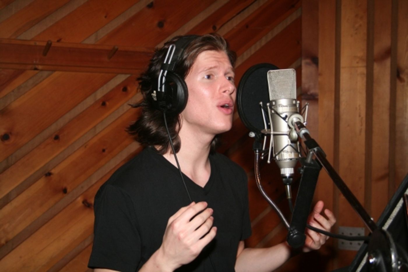 Photo Coverage: Broadway Boys CD Recording Session  Image