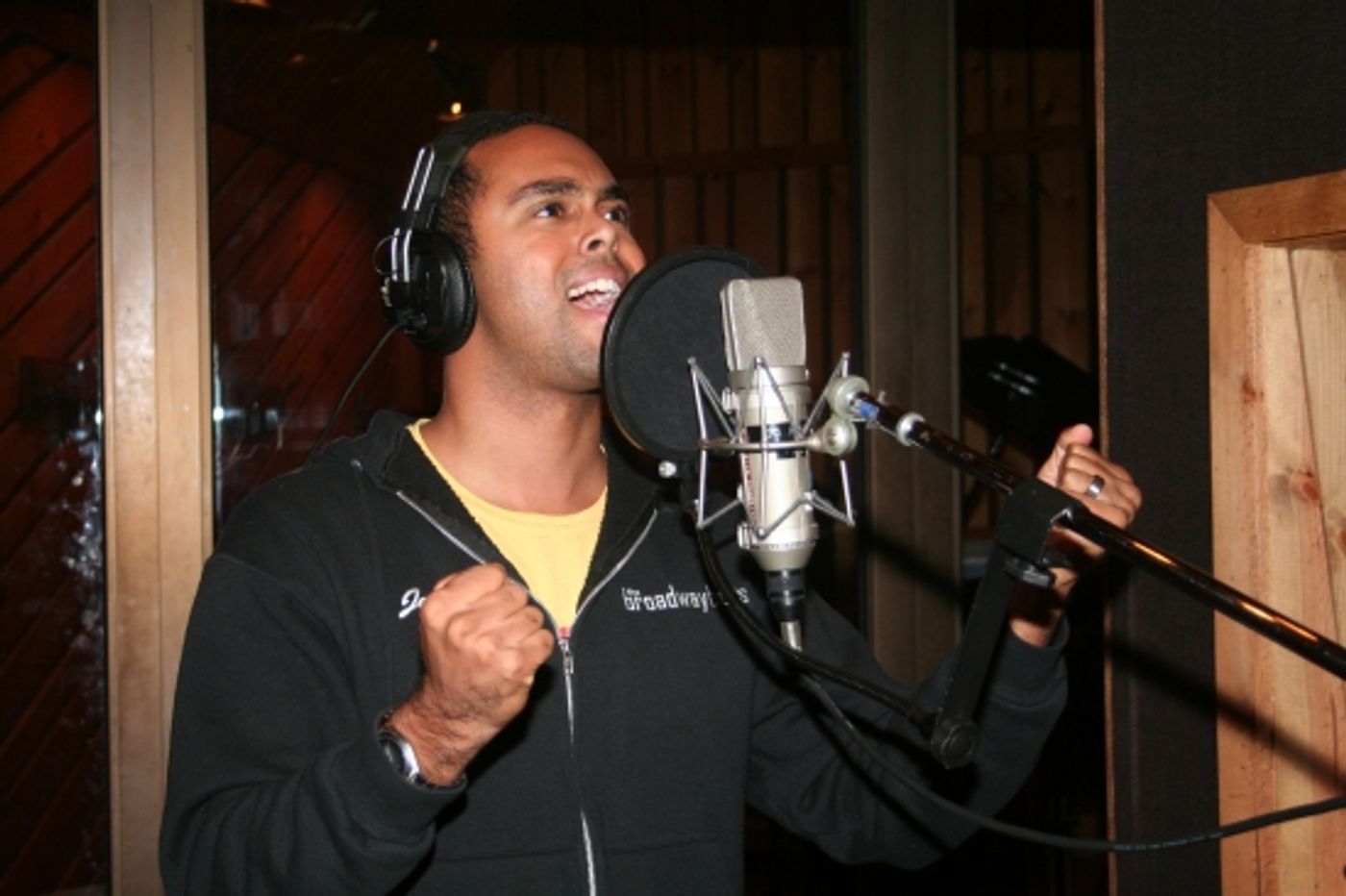 Photo Coverage: Broadway Boys CD Recording Session  Image