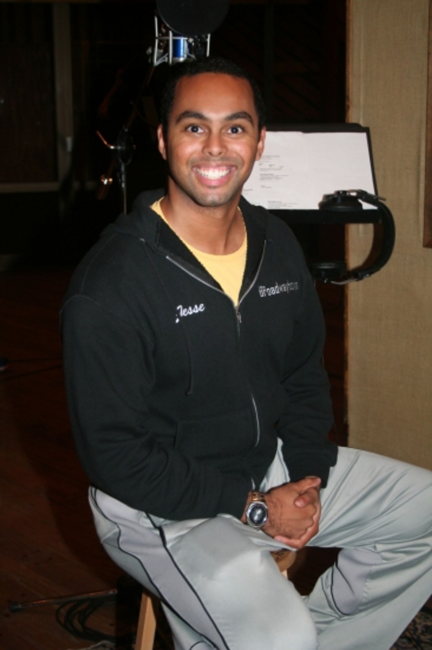 Photo Coverage: Broadway Boys CD Recording Session  Image