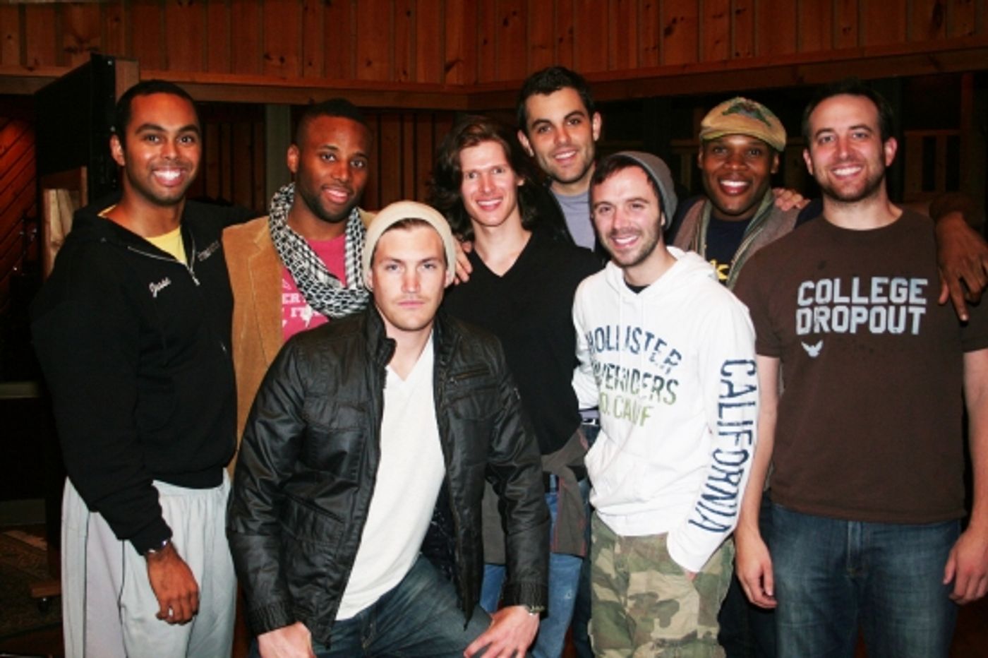 Photo Coverage: Broadway Boys CD Recording Session  Image