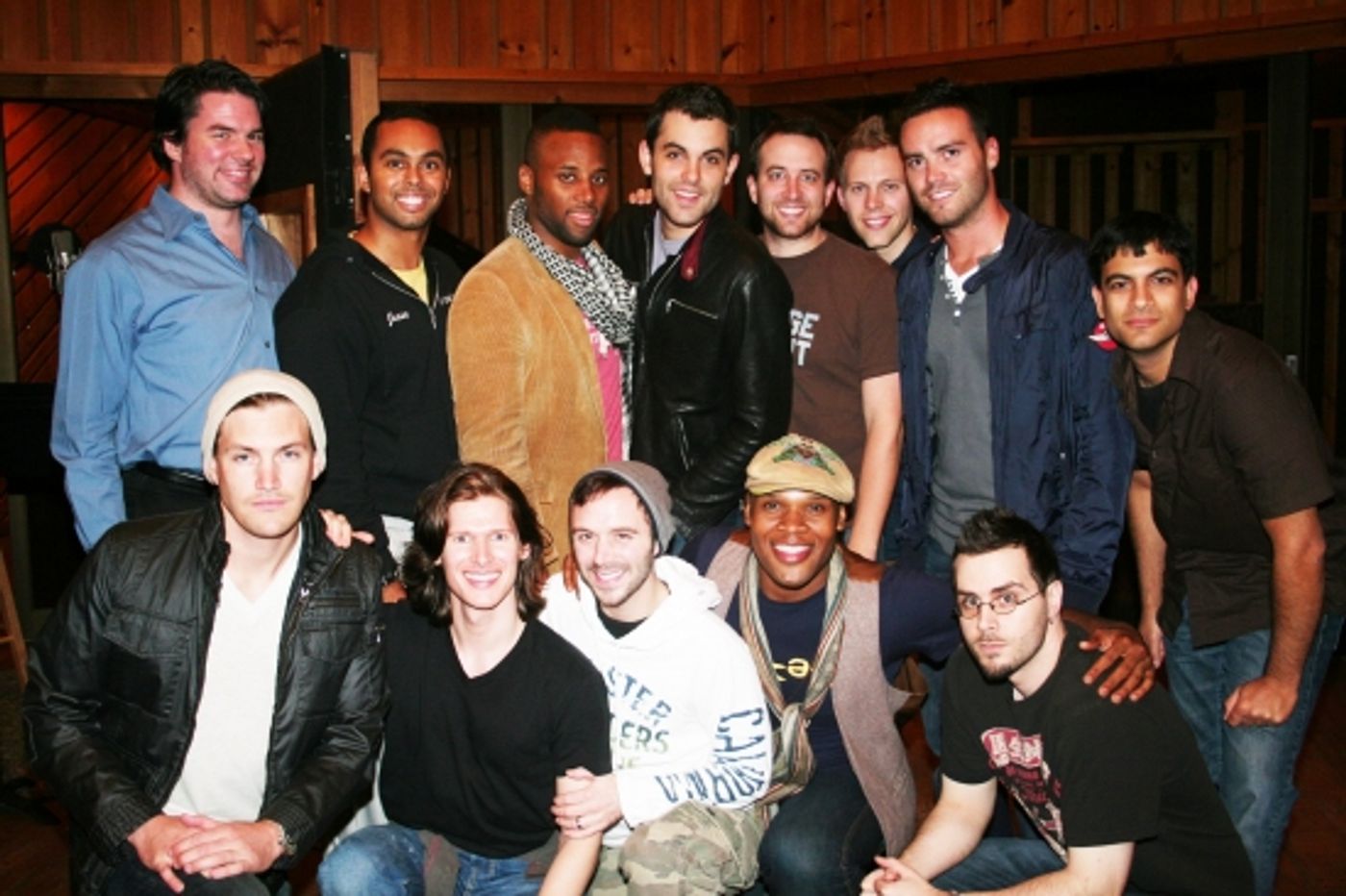 Photo Coverage: Broadway Boys CD Recording Session  Image