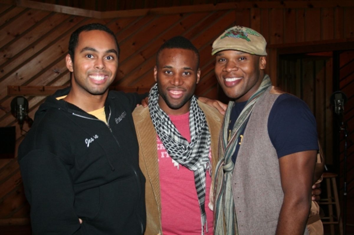 Jesse Nager, Maurice Murphy and Michael James Scott at 