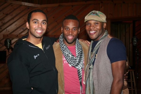Jesse Nager, Maurice Murphy and Michael James Scott Photo