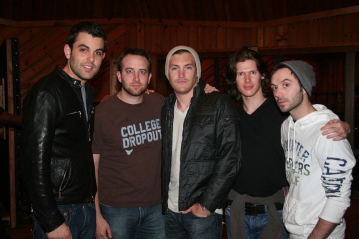 Photo Coverage: Broadway Boys CD Recording Session  Image