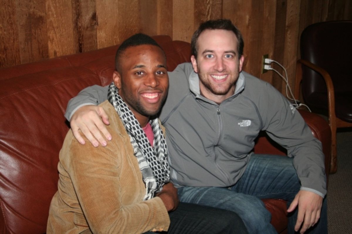 Maurice Murphy and Peter Matthew Smith at 