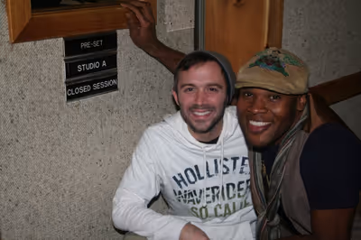 Danny Calvert and Michael James Scott Photo