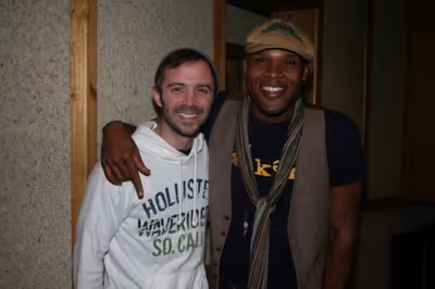 Danny Calvert and Michael James Scott Photo