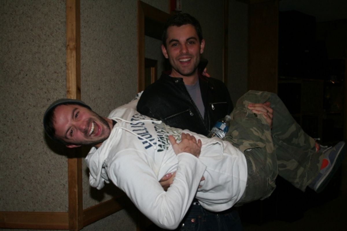 Zac Resnick and Danny Calvert at 