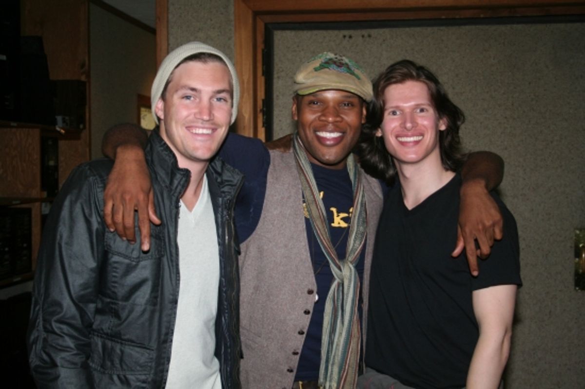 Landon Beard, Michael James Scott and Lucas Steele at 