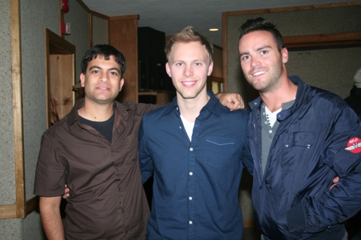 Dan Asher and Justin Paul and Drew McKeon at 