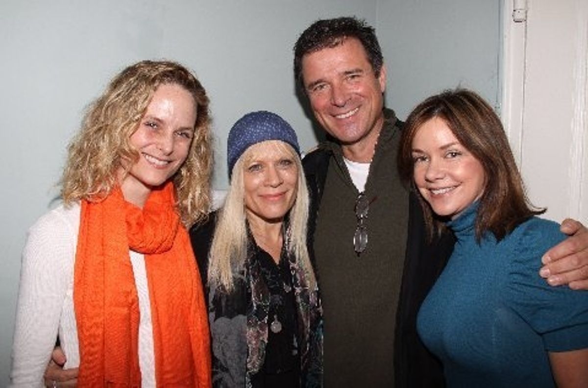 Barbara Garrick; Ilene Kristen; James DePaiva & Bobbie Eakes at 