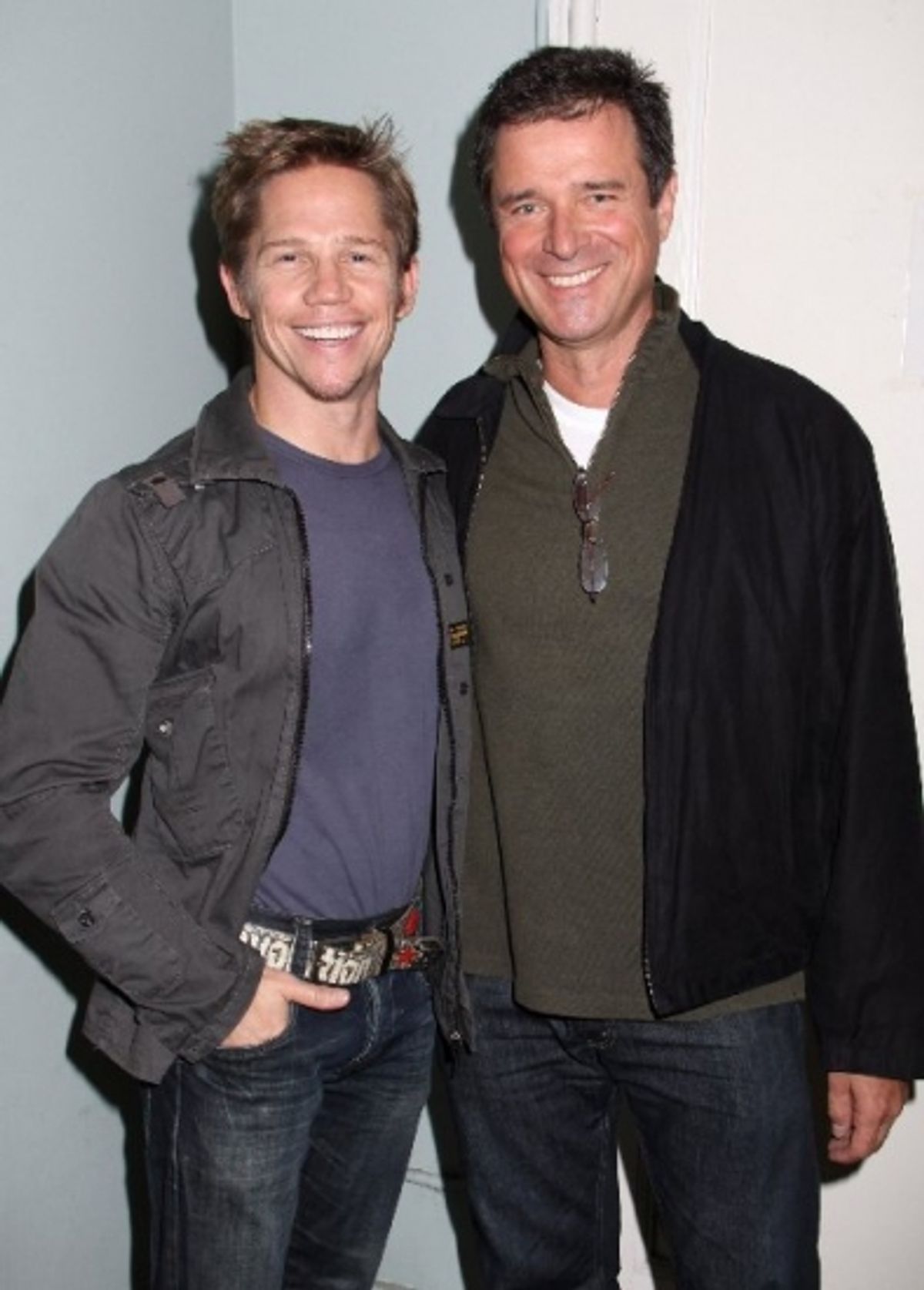 Jack Noseworthy & James DePaiva at Soap Stars & Director/Choreographer Patricia Meet The Cast of UNDER FIRE