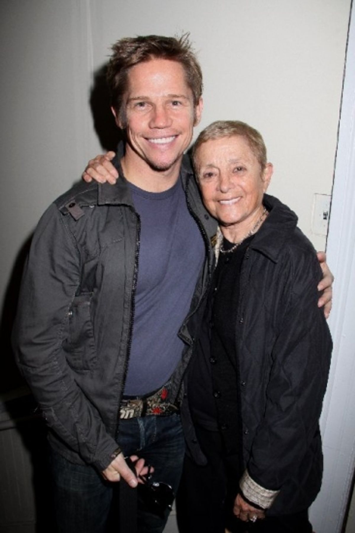 Jack Noseworthy & Patricia Birch at Soap Stars & Director/Choreographer Patricia Meet The Cast of UNDER FIRE