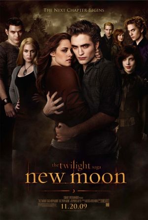 New Moon poster featuring Kristen Stewart and Robert Pattinson @ BroadwayWorld New Moon poster featuring Kristen Stewart and Robert Pattinson Photo