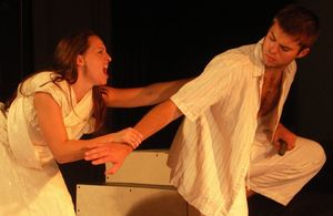 Sarah Pinkham and  BrIan Barber Photo