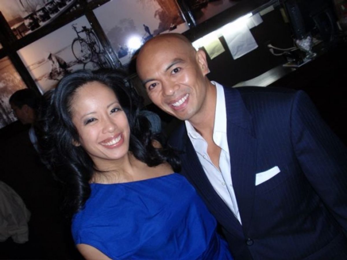 Sacha Iskra and Mel Sagrado Maghuyop at 