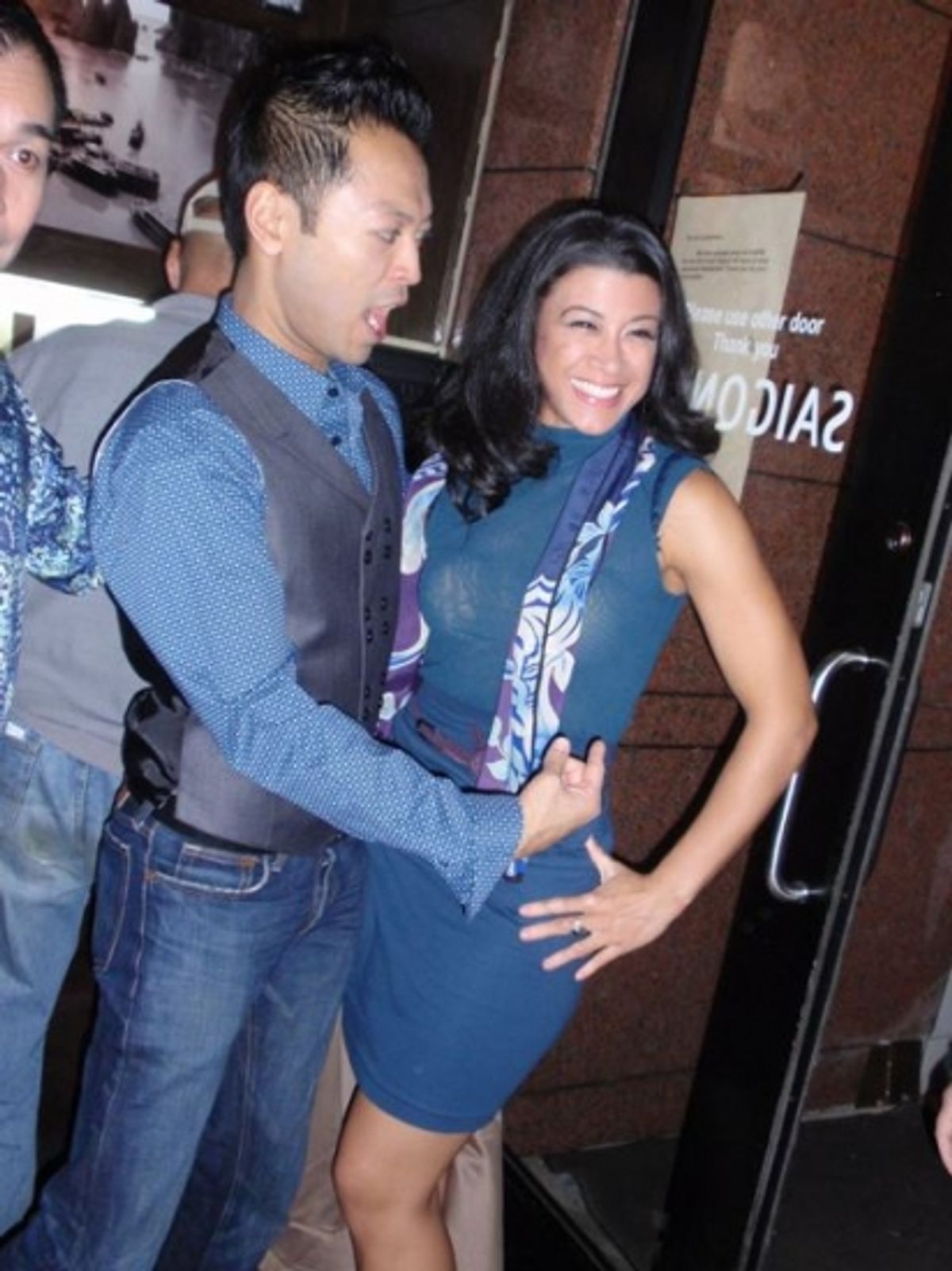 Billy Bustamante and Angelica-Lee Aspiras at 