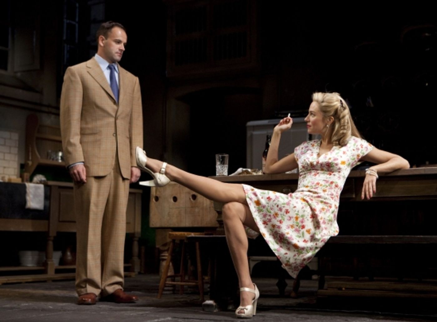 Photo Preview: Sienna Miller and Jonny Lee Miller Star In AFTER MISS JULIE  Image