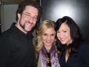 Dustin Diamond, Orfeh and Diana DeGarmo Photo