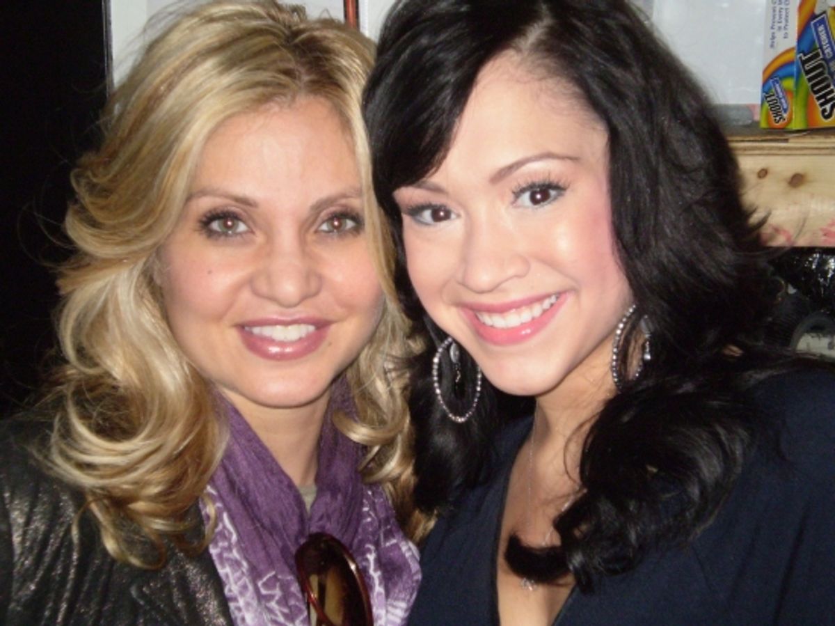 Orfeh and Diana DeGarmo at 