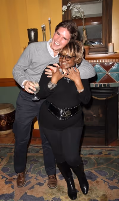 Frank Dilella and Irene Gandy Photo