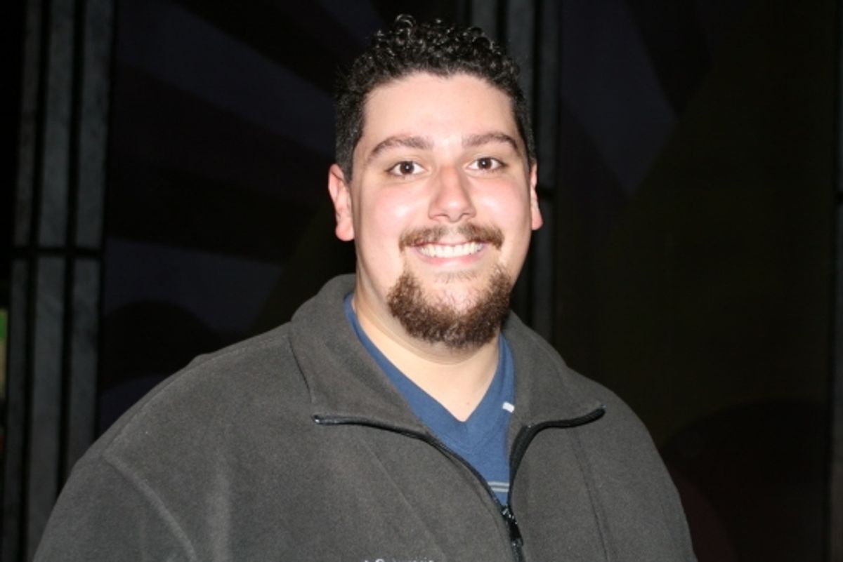 Male soloist and barbershop quartet member Jean-Alfred Chavier at 