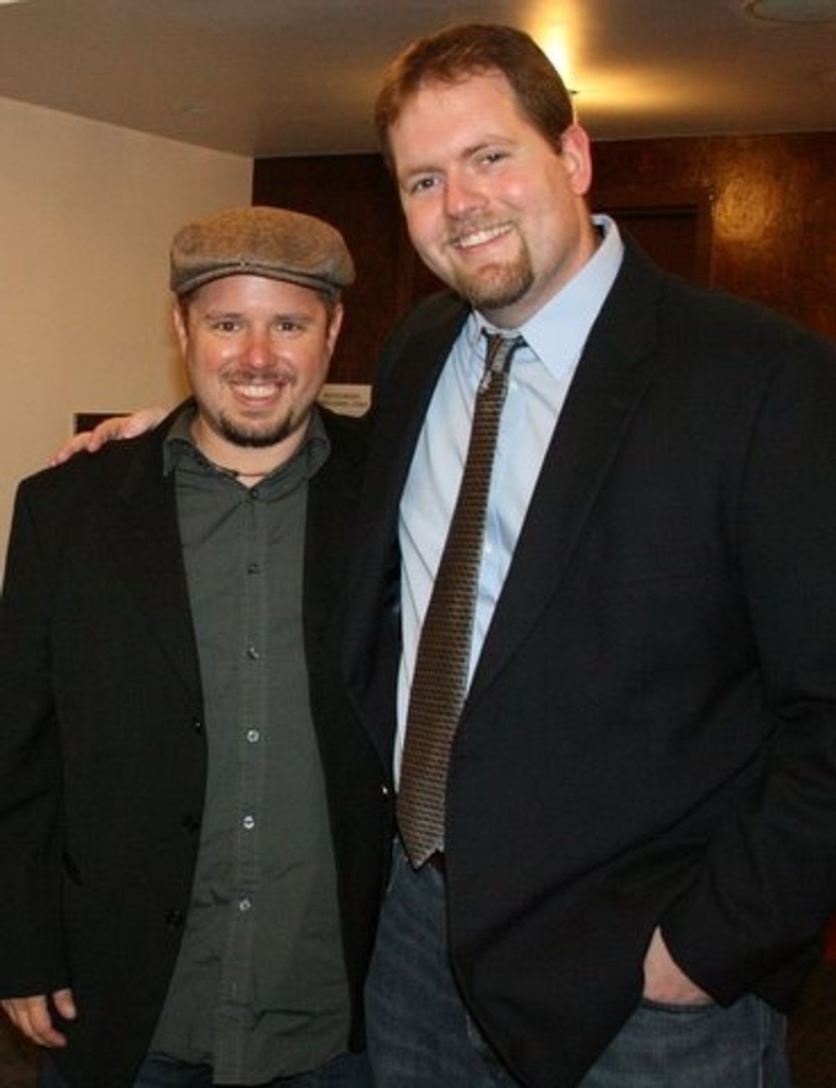 James McManus and director Owen M. Smith at 