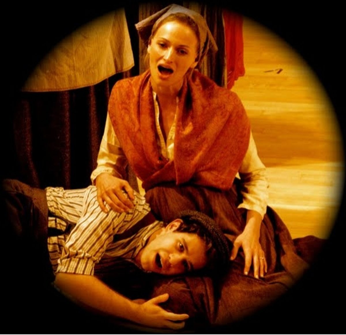Jessica Burrows and Darren Biggart at NYMF's THE TOYMAKER