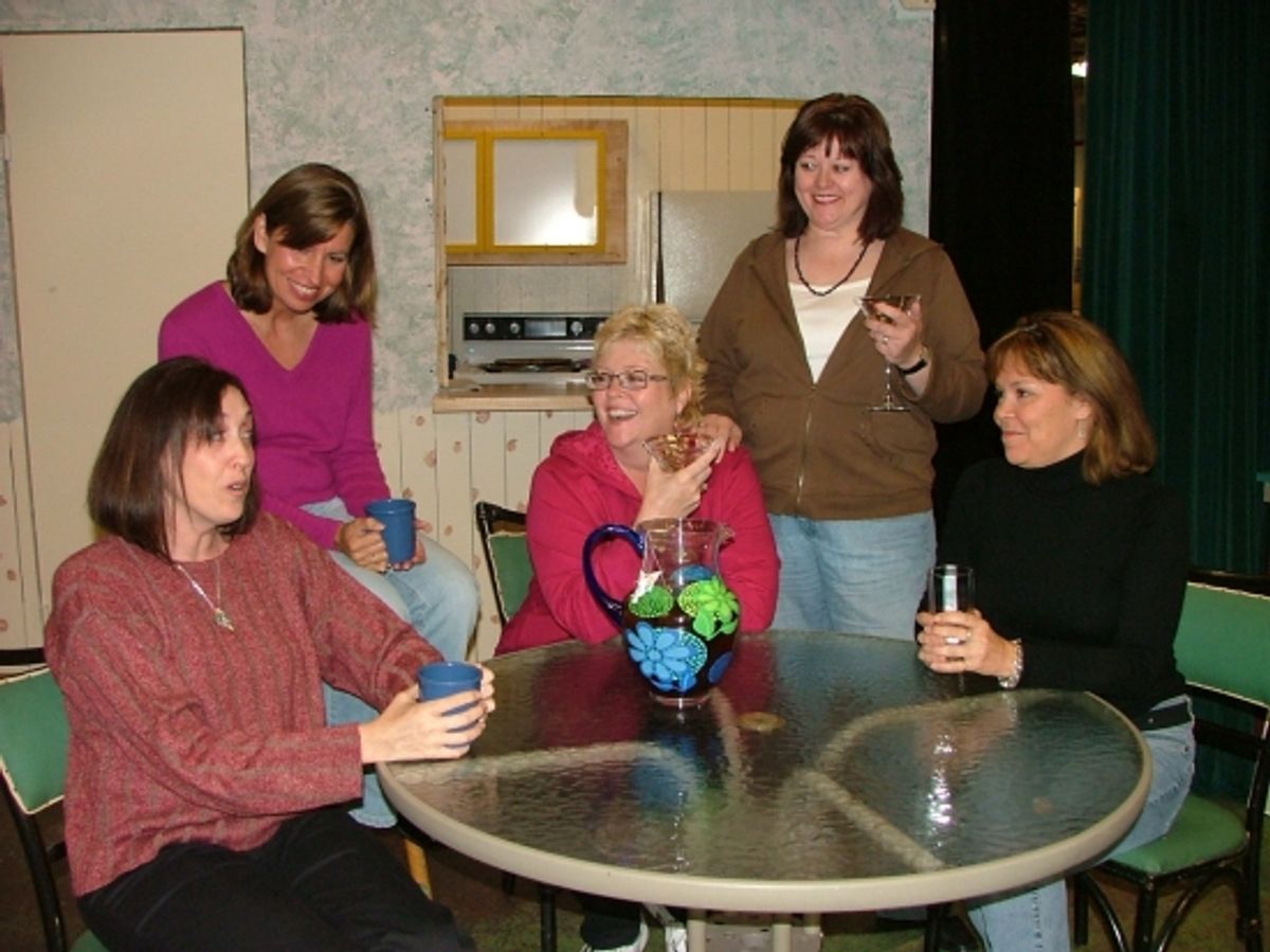 Rachel Wilson of Kettering, Cassandra Engber of Centerville, Stefanie Pratt of Kettering, Debra Kent of Centerville and Jill Proudfoot of Kettering. at 