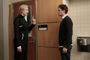 Jane Lynch and Matthew Morrison Photo