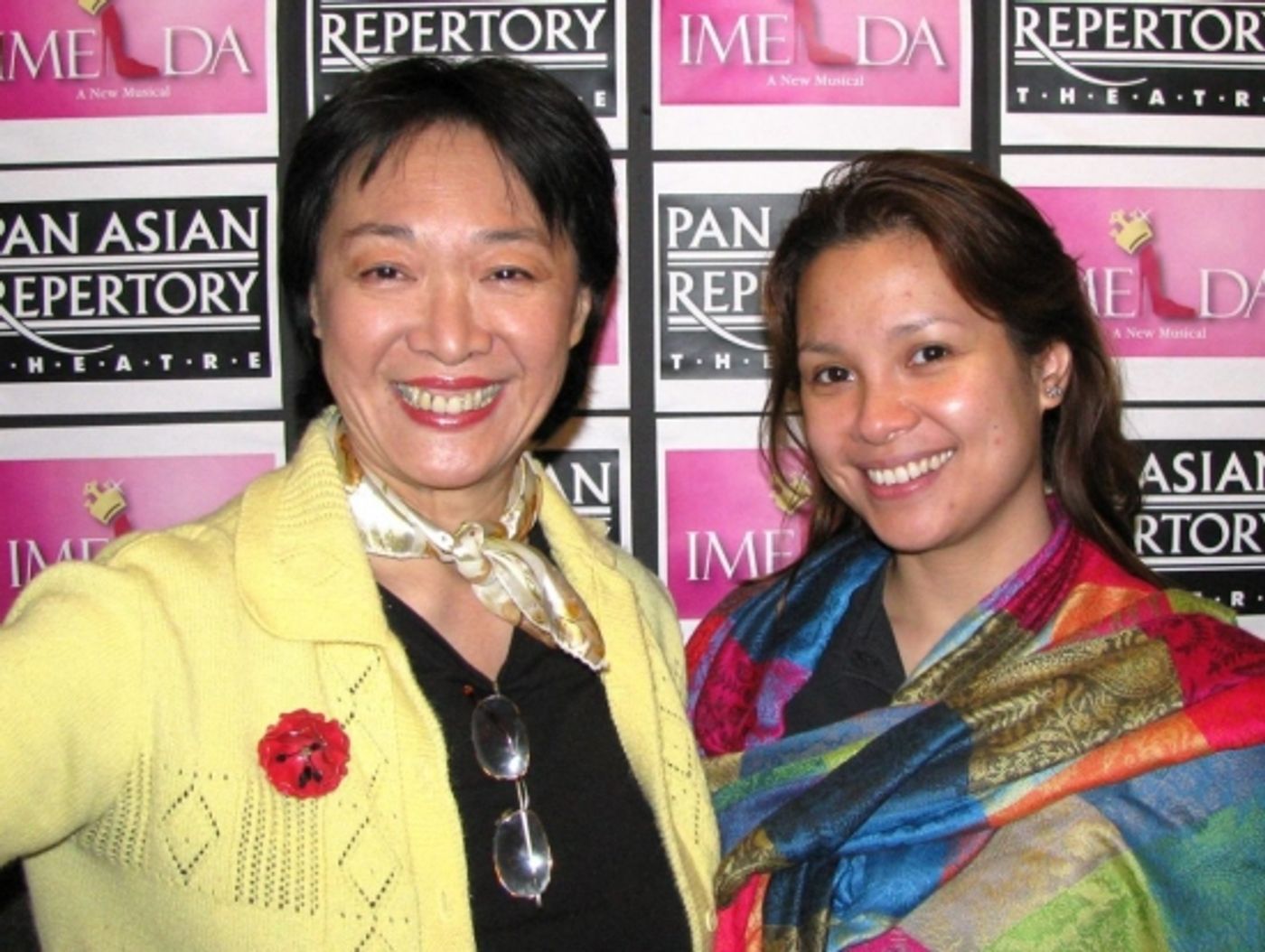 Photo Flash: Tony Winner Lea Salonga Visits Off-Broadway's IMELDA  Image