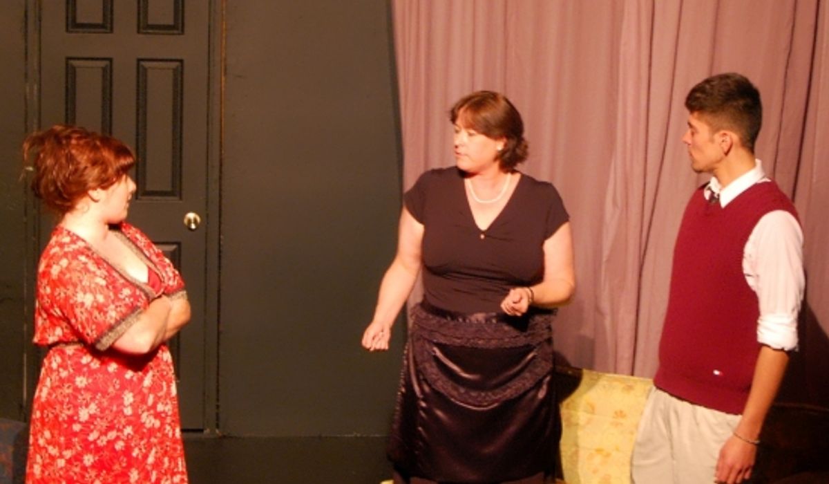 Maddie Radcliff, Deb Gerke and Michael Juarez at 