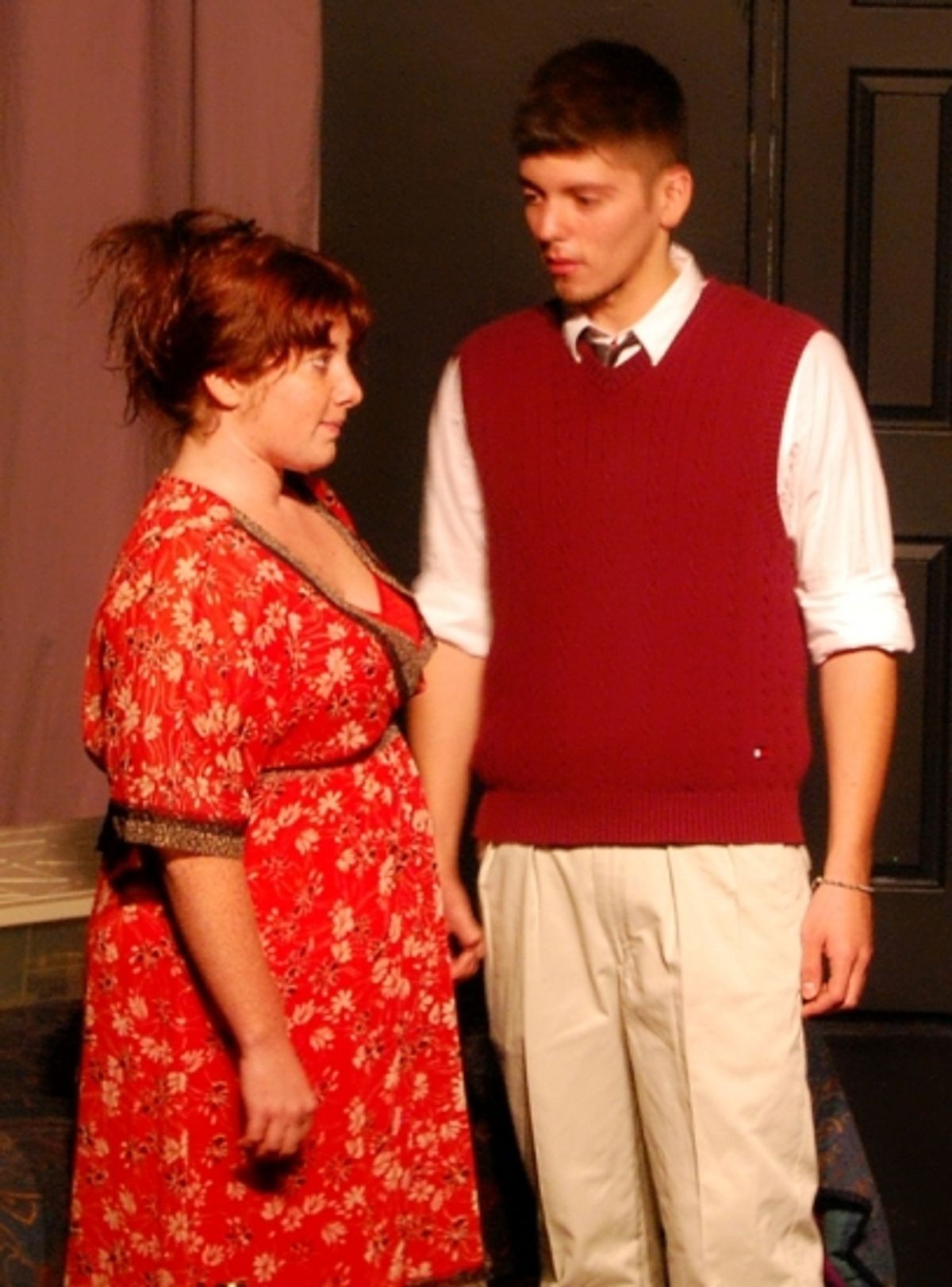 Maddie Radcliff and Michael Juarez  at 