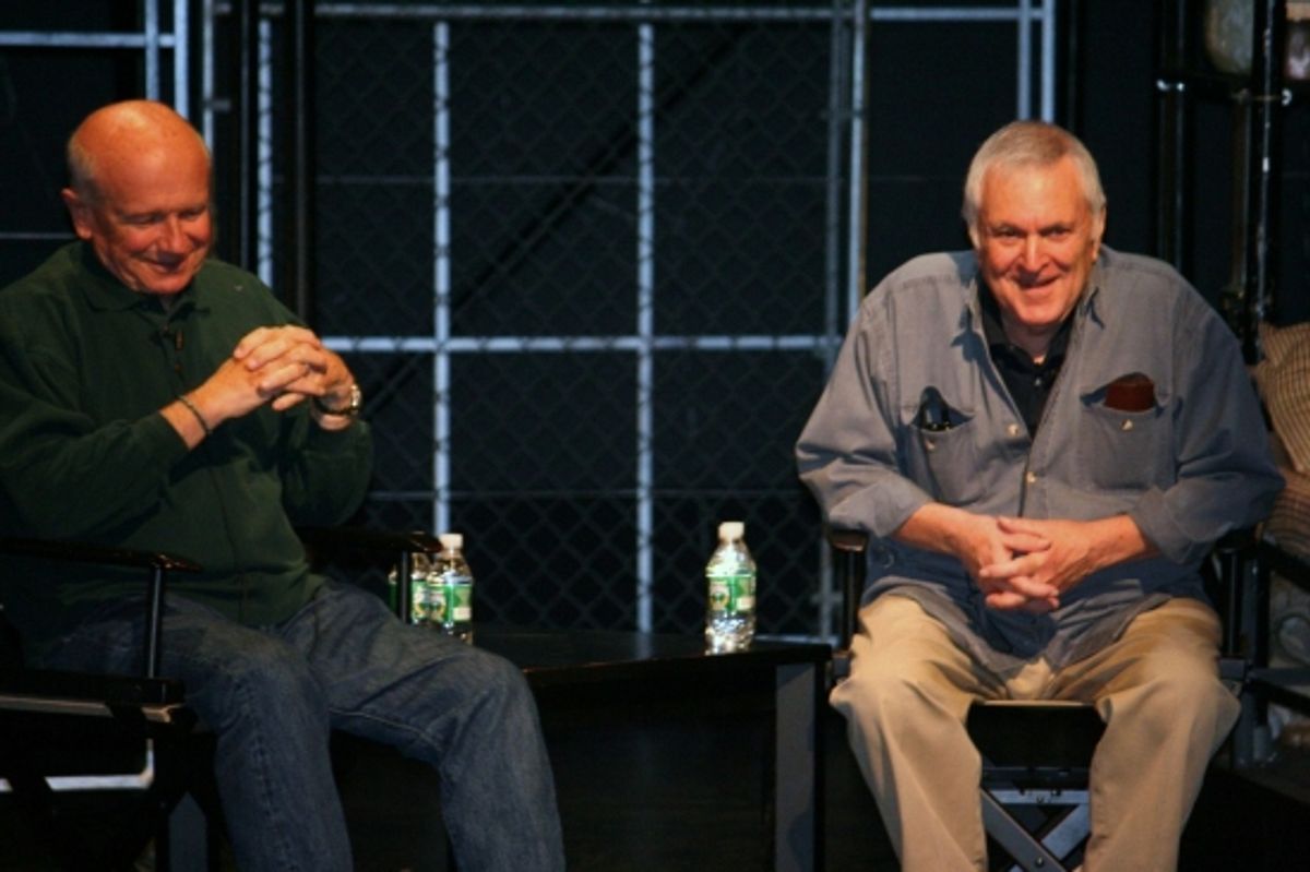 Terrence McNally and John Kander at John Kander and Terrence McNally Pre-show Discussion at NYU's 'SPIDER WOMAN'