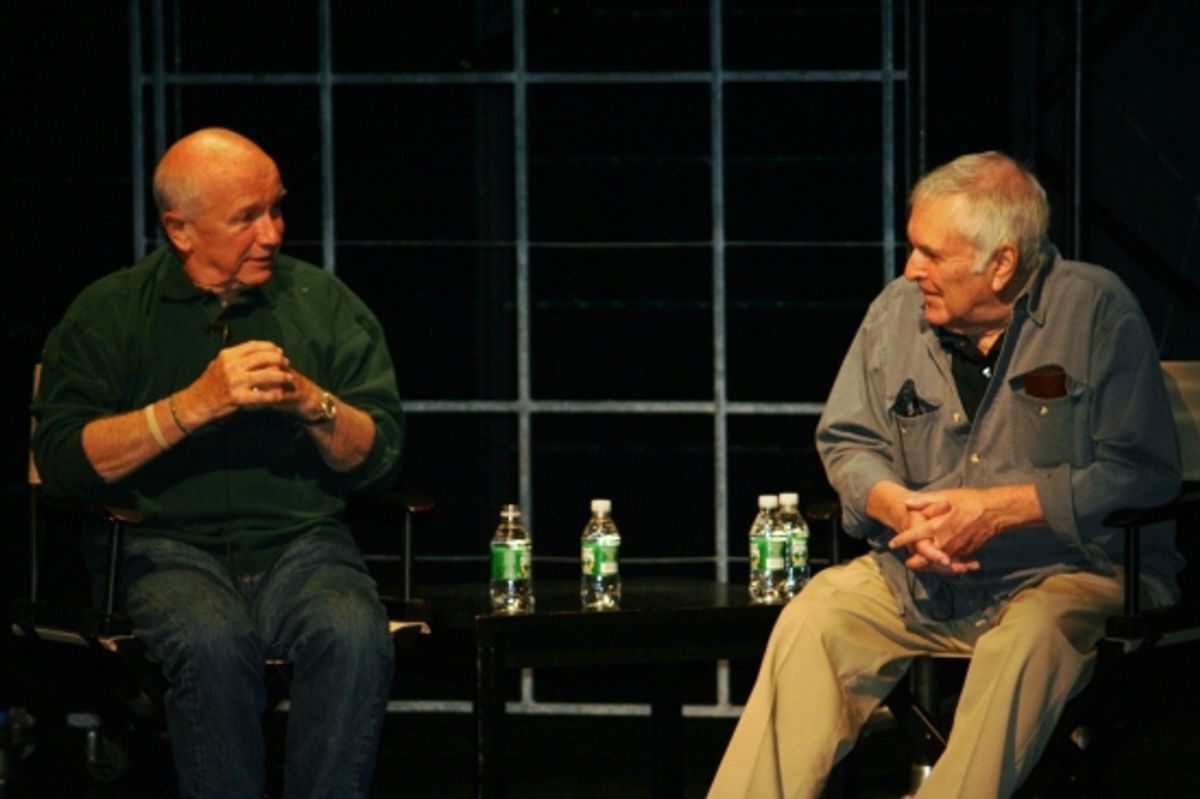Terrence McNally and John Kander at John Kander and Terrence McNally Pre-show Discussion at NYU's 'SPIDER WOMAN'