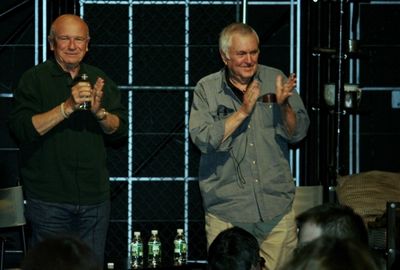 Terrence McNally and John Kander Photo