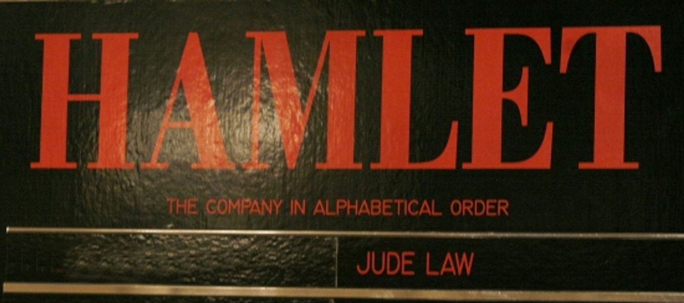 Photo Coverage: 'HAMLET' Starring Jude Law - Opening Night Curtain Call  Image