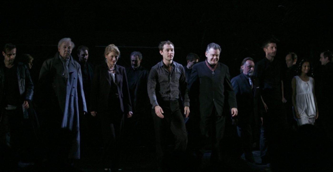 Photo Coverage: 'HAMLET' Starring Jude Law - Opening Night Curtain Call  Image