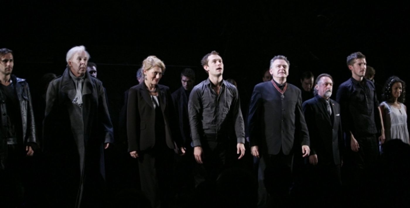 Photo Coverage: 'HAMLET' Starring Jude Law - Opening Night Curtain Call  Image