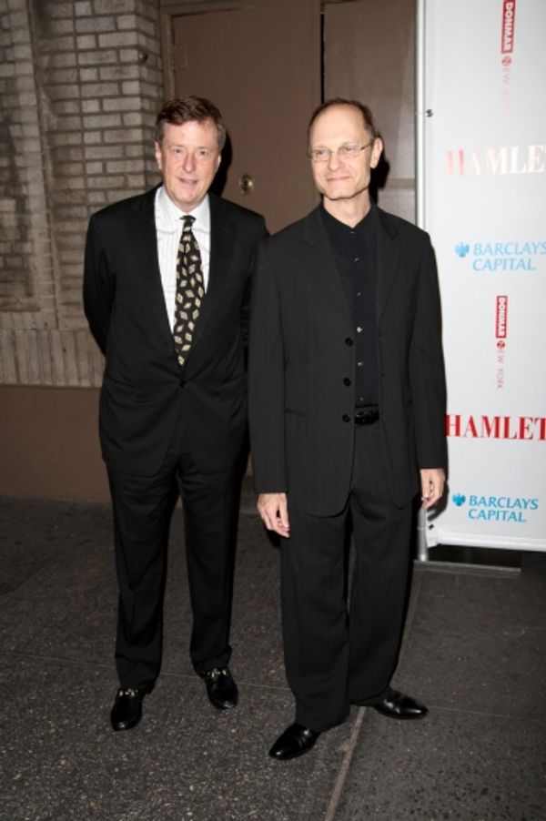 Brian Hargrove and David Hyde Pierce Photo
