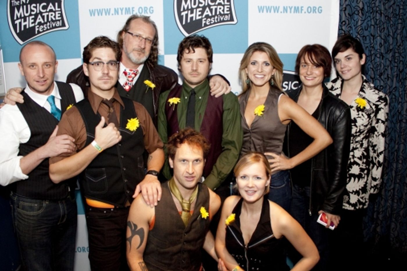 Photo Coverage: NYMF 2009 - Cast and Creative Teams 'Party Down'  Image